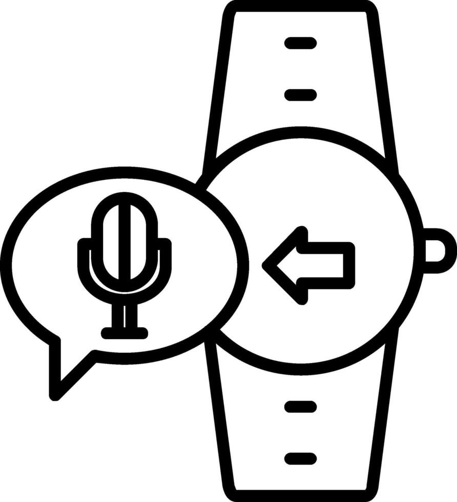 Mikrofonleitungssymbol vektor