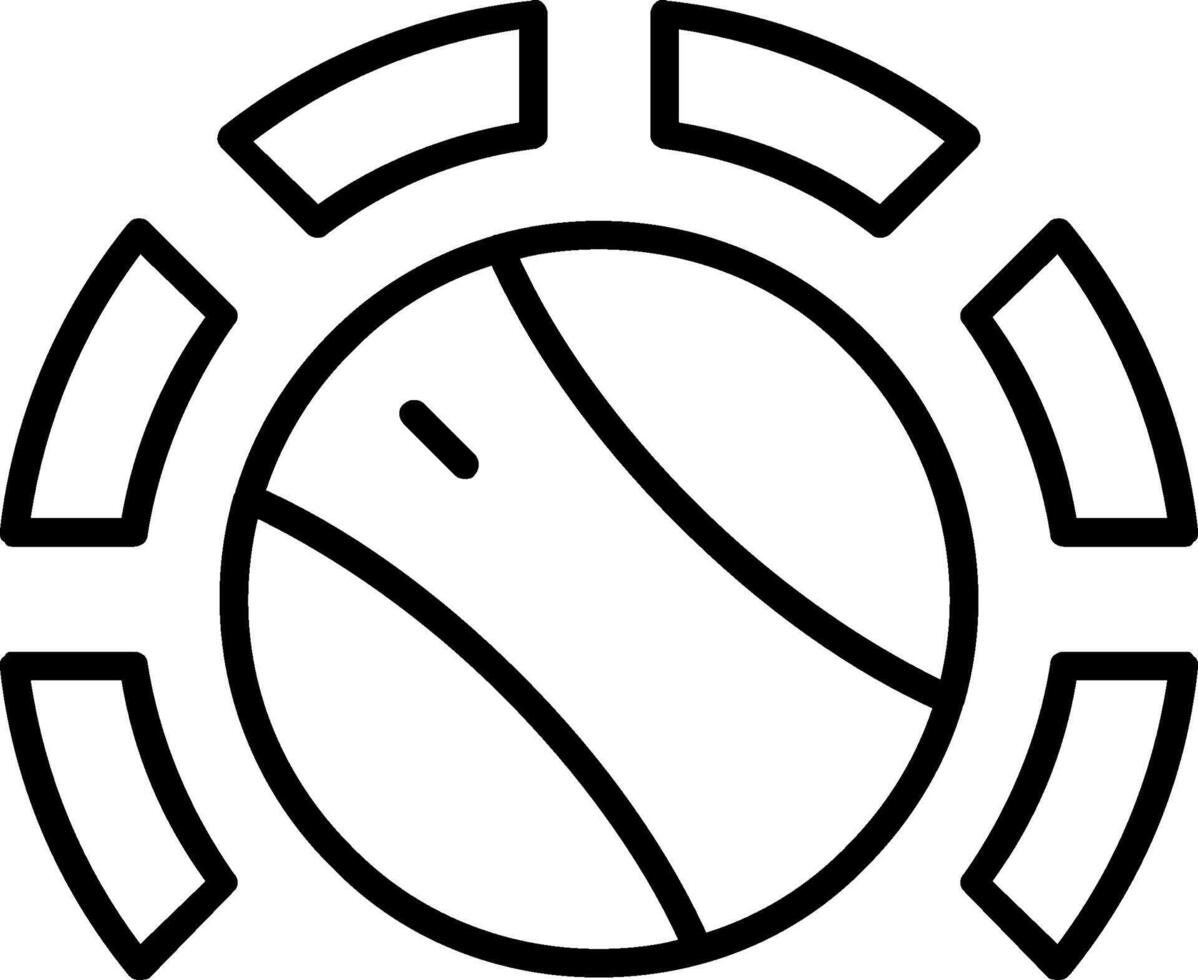 Symbol für die Thermostatleitung vektor