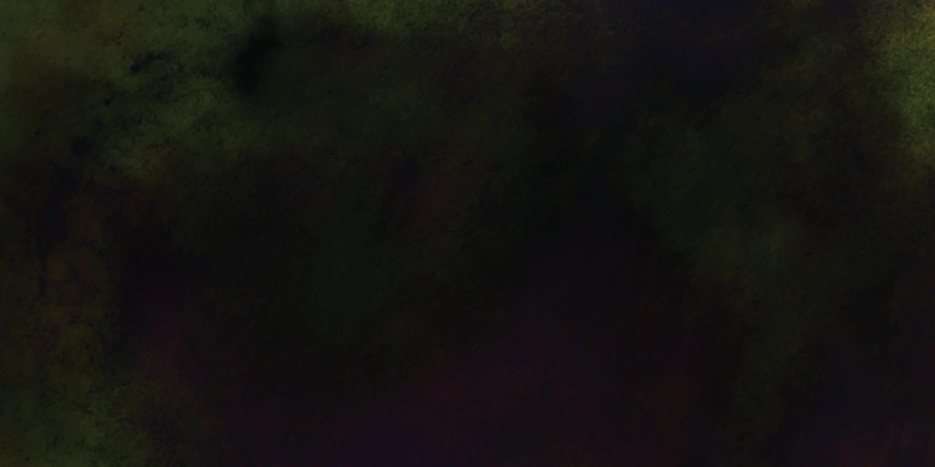 dunkel grungy Textur Hintergrund. abstrakt Aquarell Hintergrund Textur. dunkel Grün Grunge Textur. Textur von malen. vektor