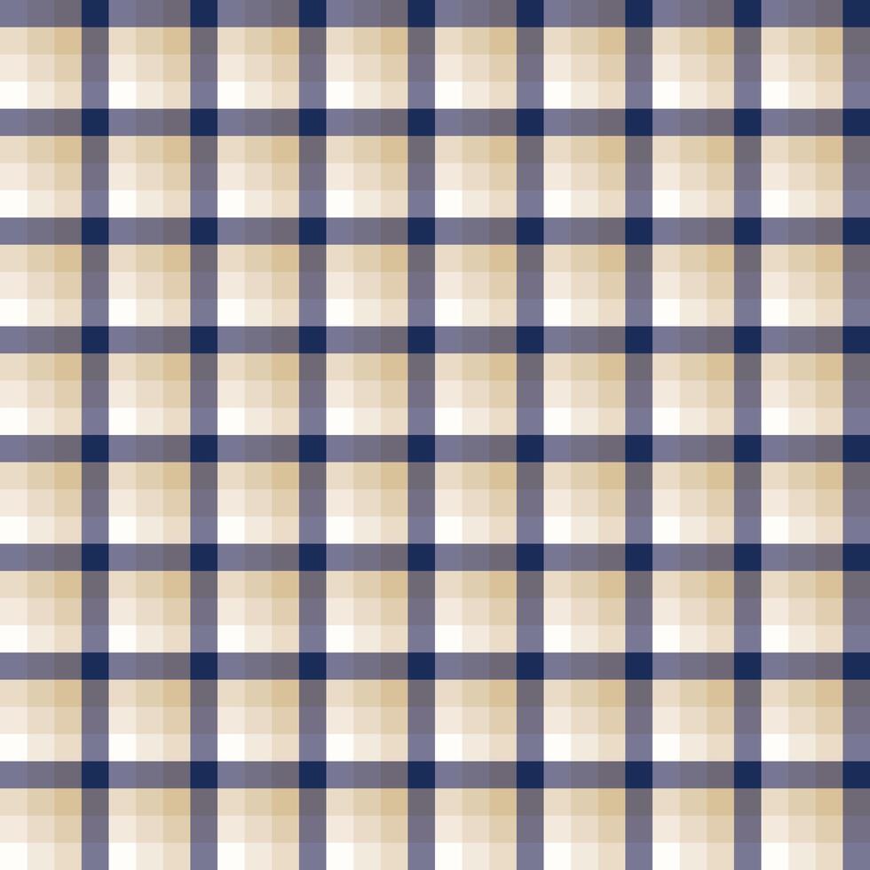 nahtlos Muster von Plaid. prüfen Stoff Textur. gestreift Textil- print.checkered Gingham Stoff nahtlos Muster. nahtlos Muster. vektor