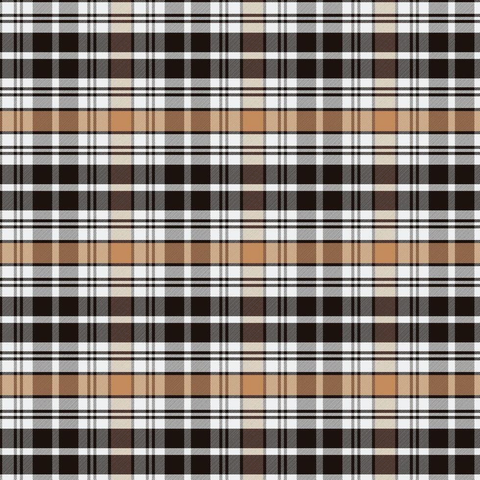 nahtlos Muster von Plaid. prüfen Stoff Textur. gestreift Textil- print.checkered Gingham Stoff nahtlos Muster. nahtlos Muster. vektor