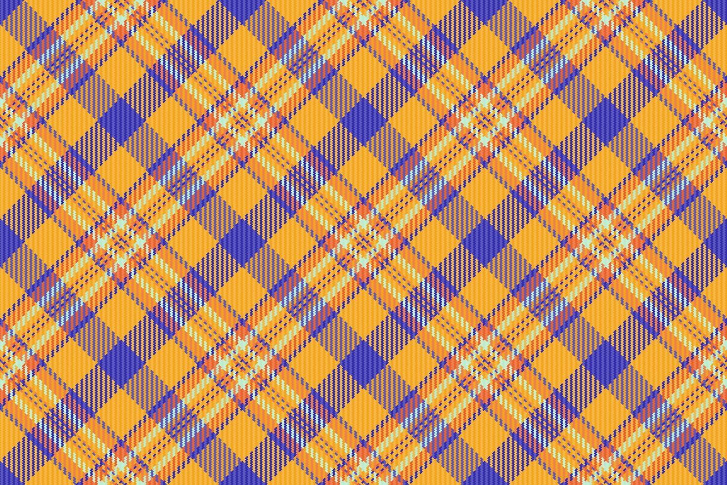 Textil- Plaid von Hintergrund nahtlos Muster mit ein Tartan prüfen Textur Stoff. vektor