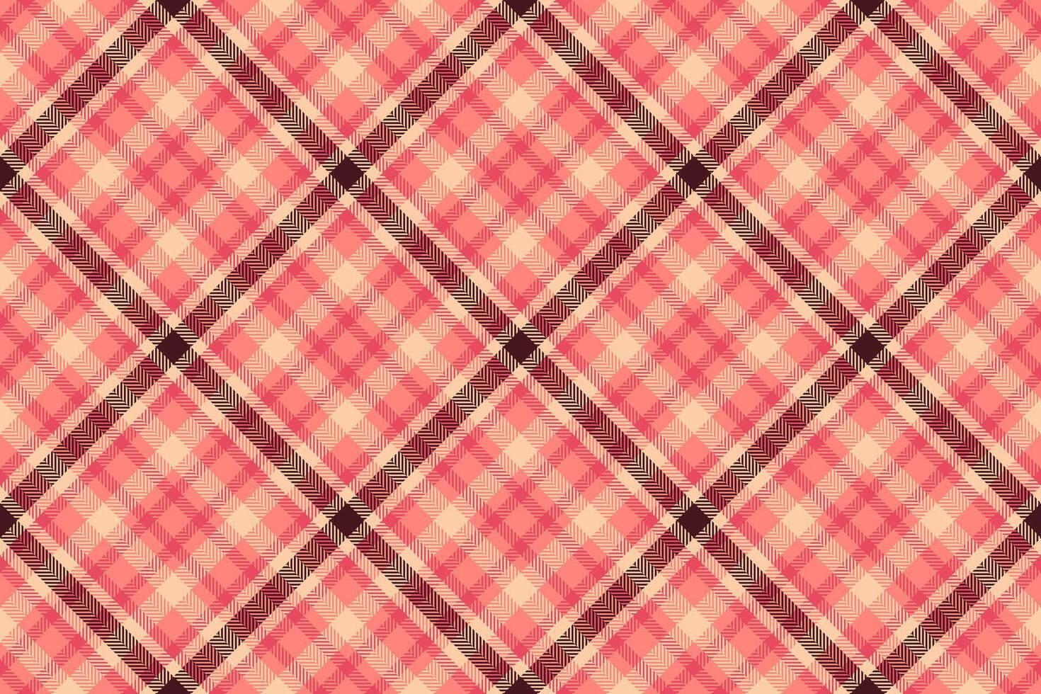 Hintergrund Tartan Stoff von Muster Textil- nahtlos mit ein prüfen Textur Plaid. vektor