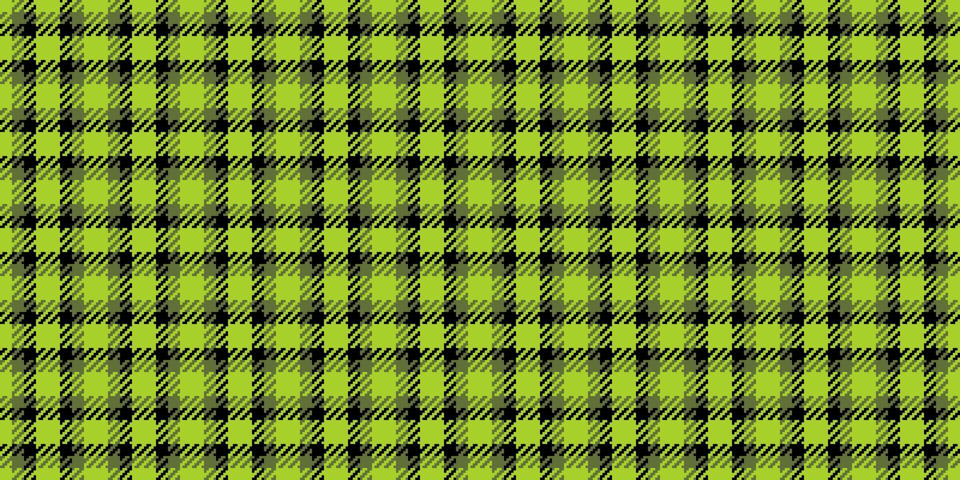 Hotel Tartan Textur , Material Textil- Hintergrund überprüfen. britisch Plaid nahtlos Stoff Muster im Limette und schwarz Farben. vektor