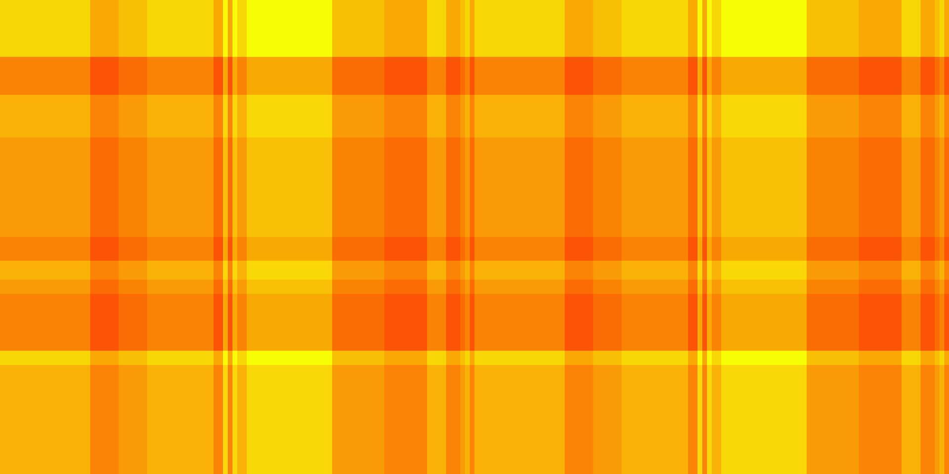 aufgeräumt Tartan Stoff, vielfältig prüfen Hintergrund Plaid. ikonisch Textil- Textur nahtlos Muster im hell und königlich Gold Farben. vektor