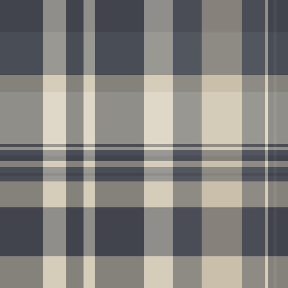 Hunde Textur nahtlos Muster, Antiquität Textil- Plaid Hintergrund. andere Stoff prüfen Tartan im Pastell- und Stein grau Farben. vektor