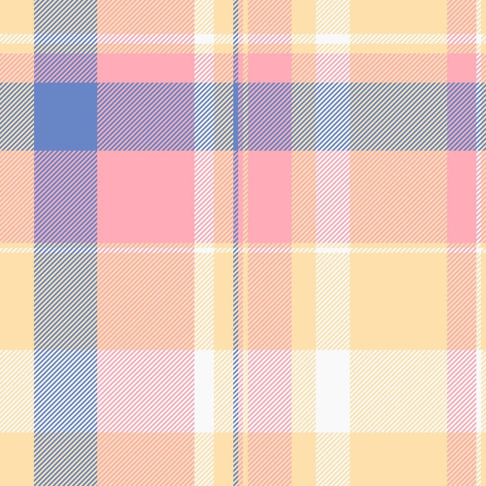 Textil- Design von texturiert Plaid. kariert Stoff Muster Swatch zum Shirt, Kleid, Anzug, Verpackung Papier drucken, Einladung und Geschenk Karte. vektor