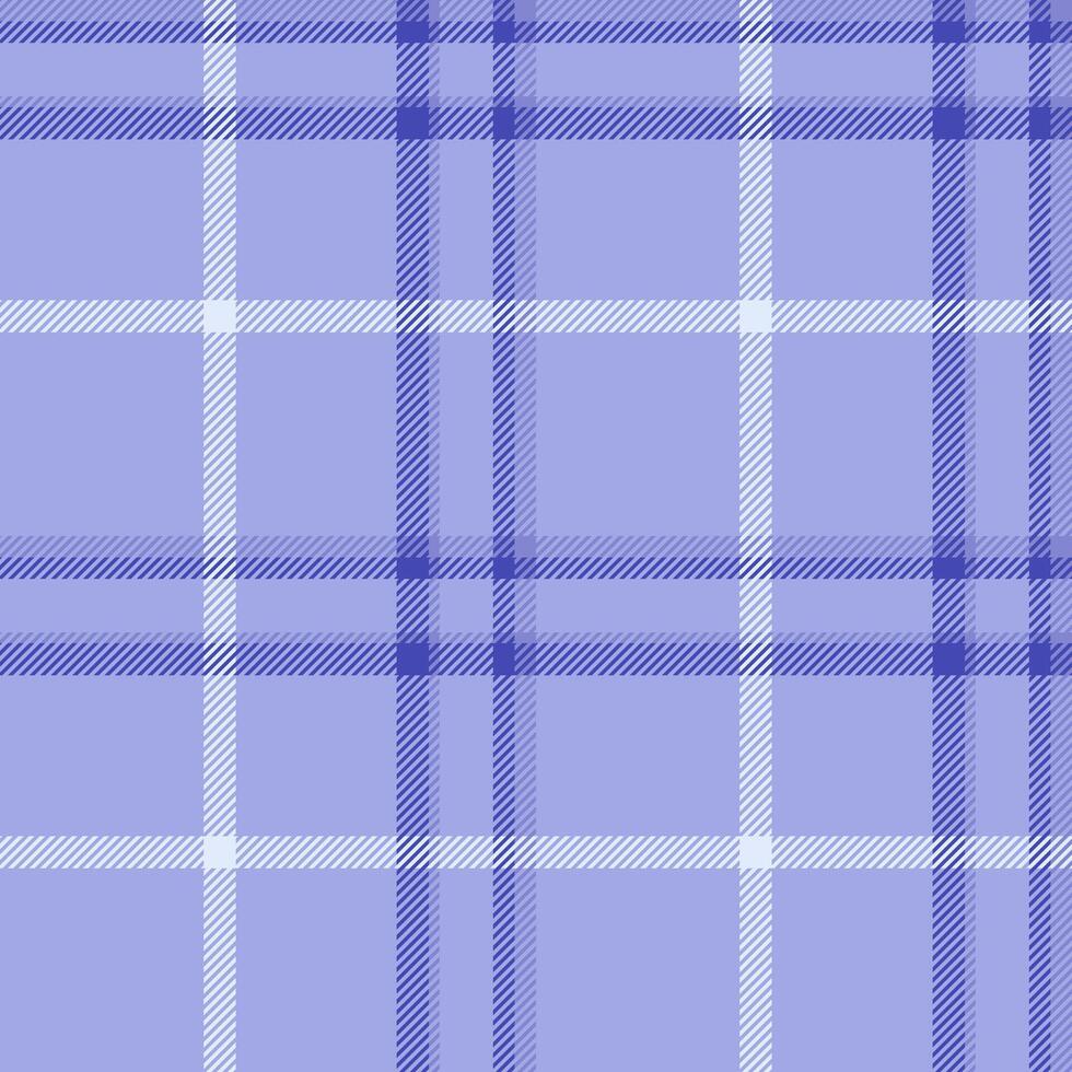 Plaid nahtlos Textur von Stoff Muster Hintergrund mit ein Tartan prüfen Textil. vektor