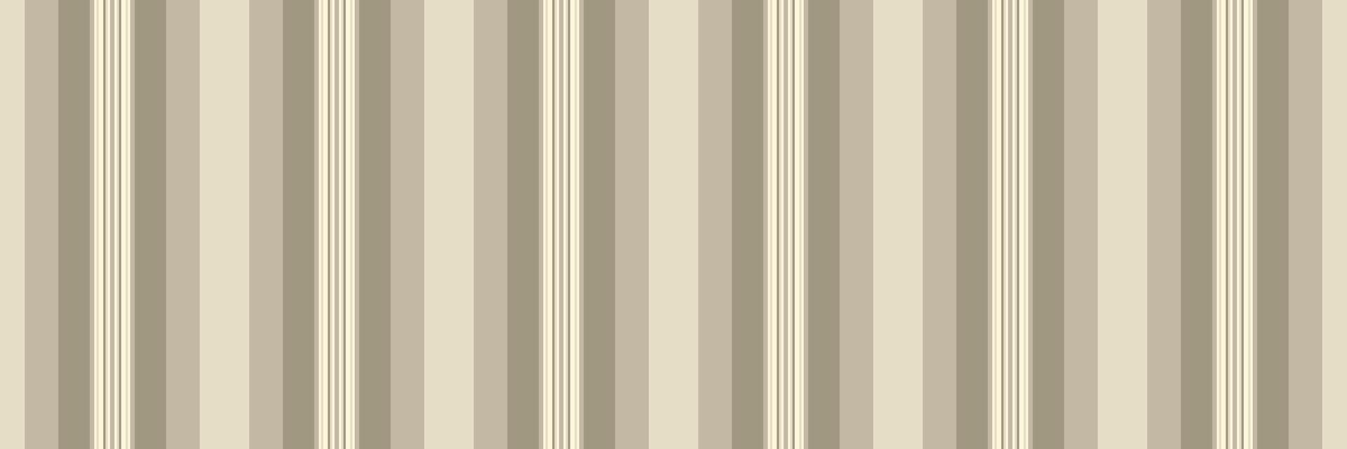festlich Muster Linien Stoff, Teenager Vertikale Textil- . sanft Hintergrund Textur nahtlos Streifen im Pastell- und Maisseide Farben. vektor