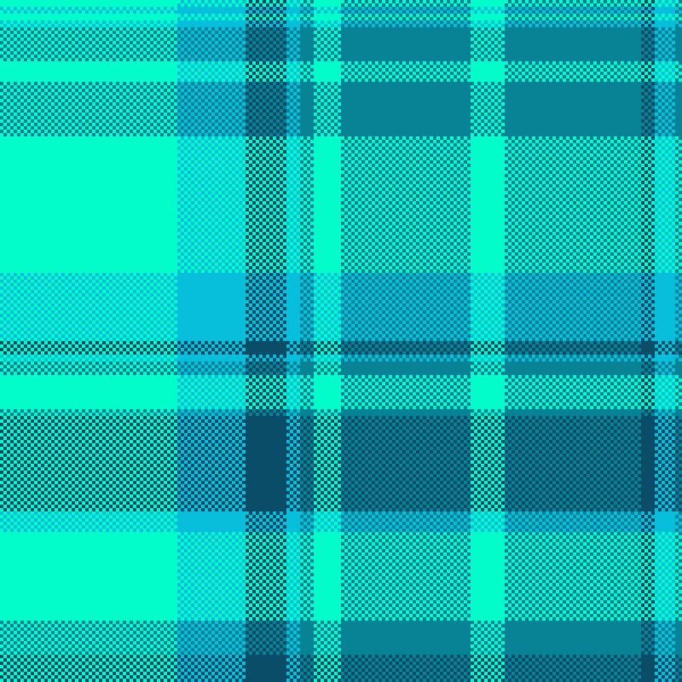 Textur Textil- von Stoff Hintergrund Tartan mit ein nahtlos Plaid prüfen Muster. vektor