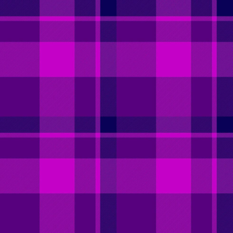 Textil- Textur von Muster Tartan Hintergrund mit ein Stoff prüfen nahtlos Plaid. vektor