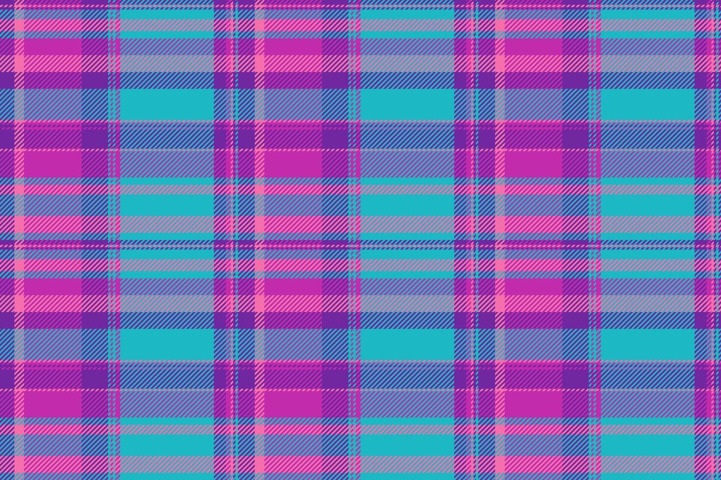 pläd sömlös mönster av tartan kolla upp med en textur tyg textil- bakgrund. vektor