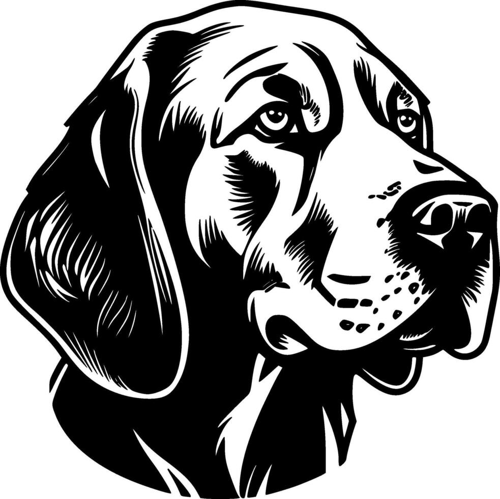 Labrador Retriever - - minimalistisch und eben Logo - - Illustration vektor