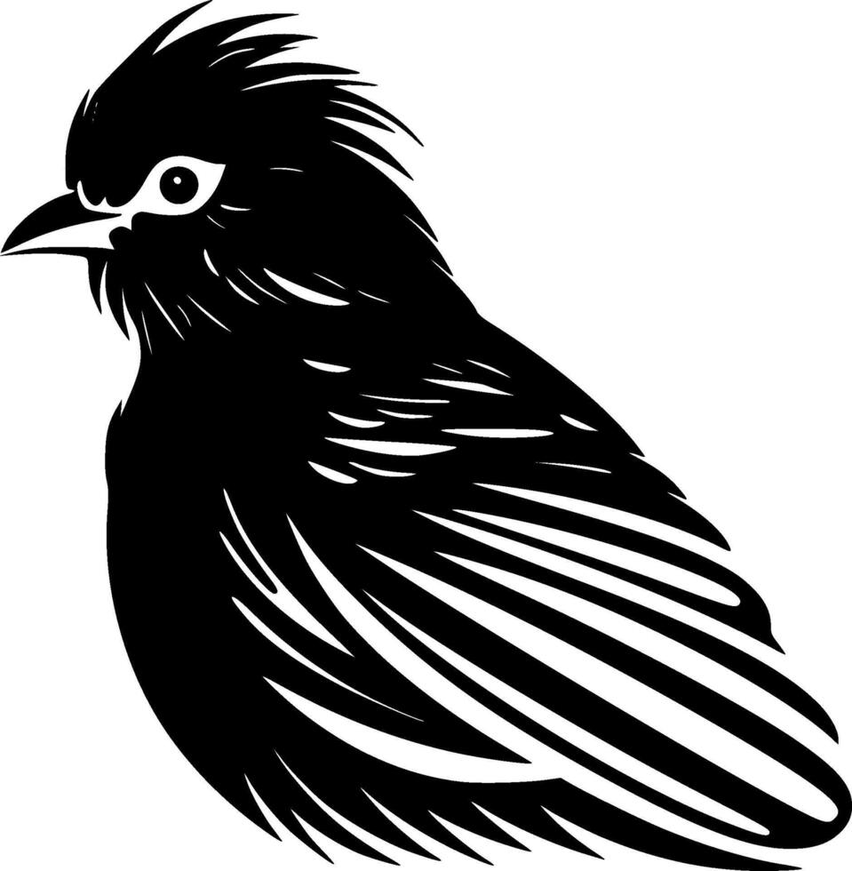 Taube, schwarz und Weiß Illustration vektor