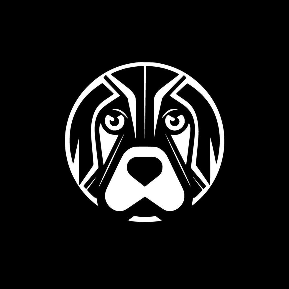 hund - hög kvalitet logotyp - illustration idealisk för t-shirt grafisk vektor