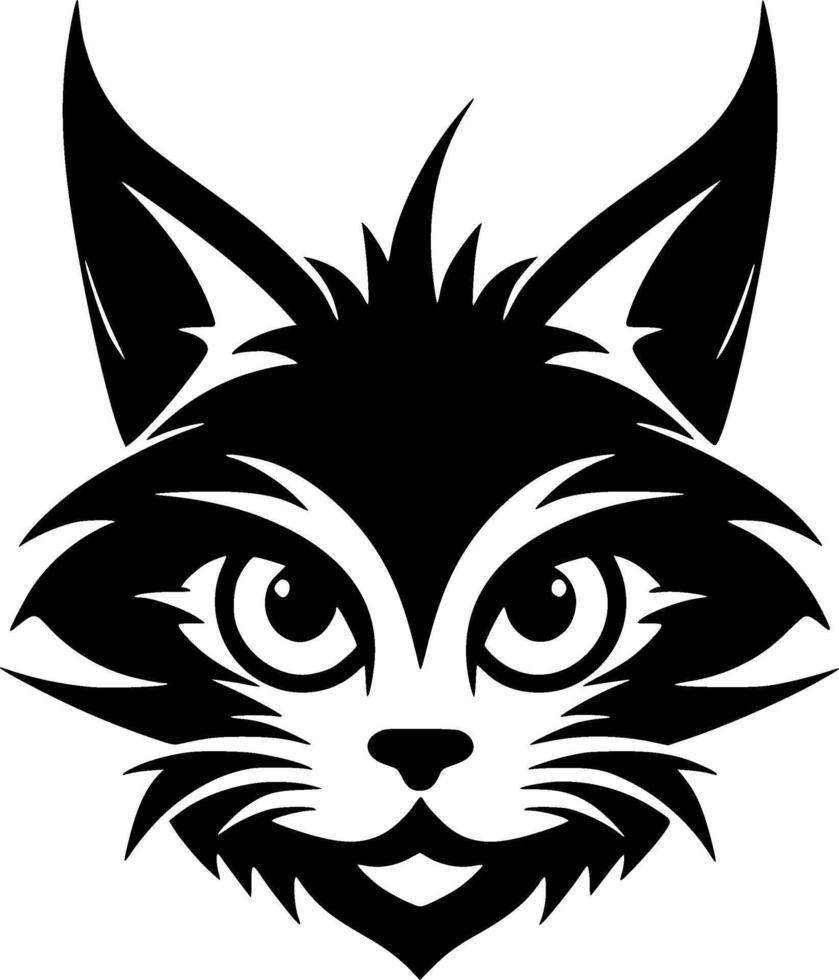 Katze - - hoch Qualität Logo - - Illustration Ideal zum T-Shirt Grafik vektor