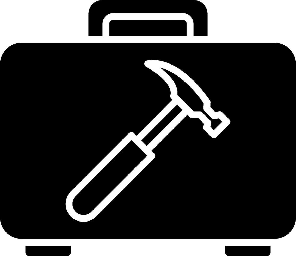 Symbol für Toolkit-Glyphe vektor