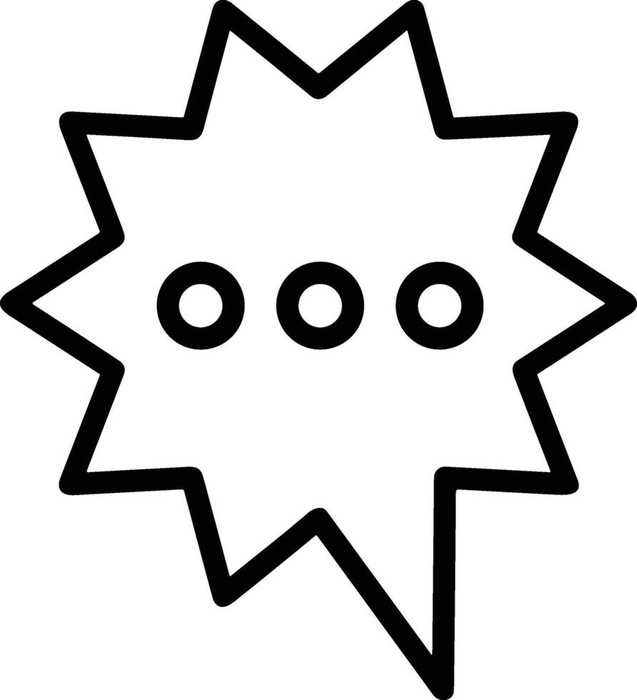 Kommentar Symbol Symbol Bild zum Element Design Plaudern und Kommunikation vektor