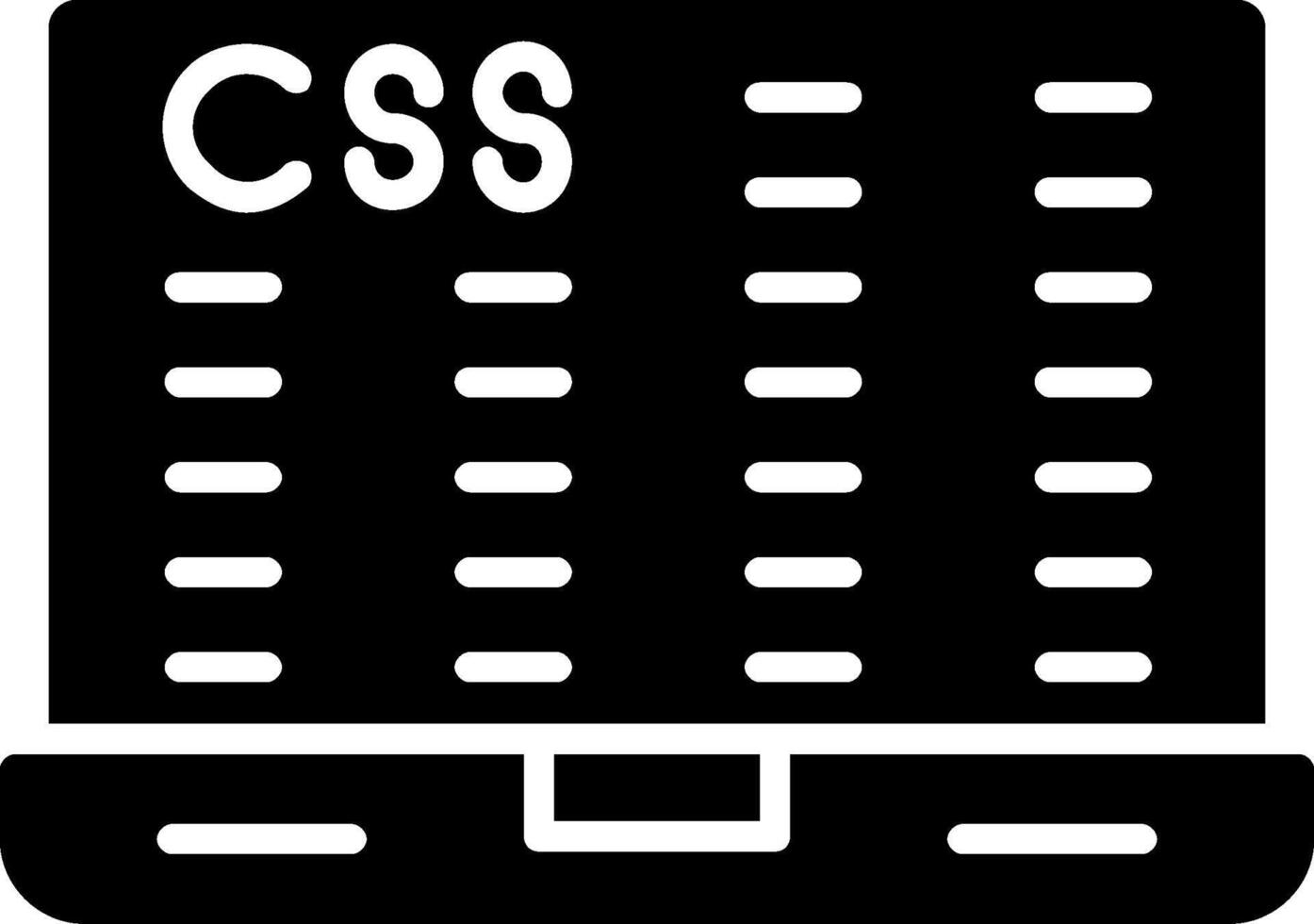 Glyphensymbol für die Datenverschlüsselung vektor