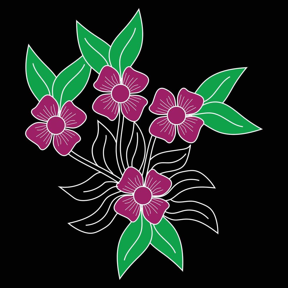 Blume Blumen- mehndi tätowieren eps Mandala Muster zum herunterladen vektor