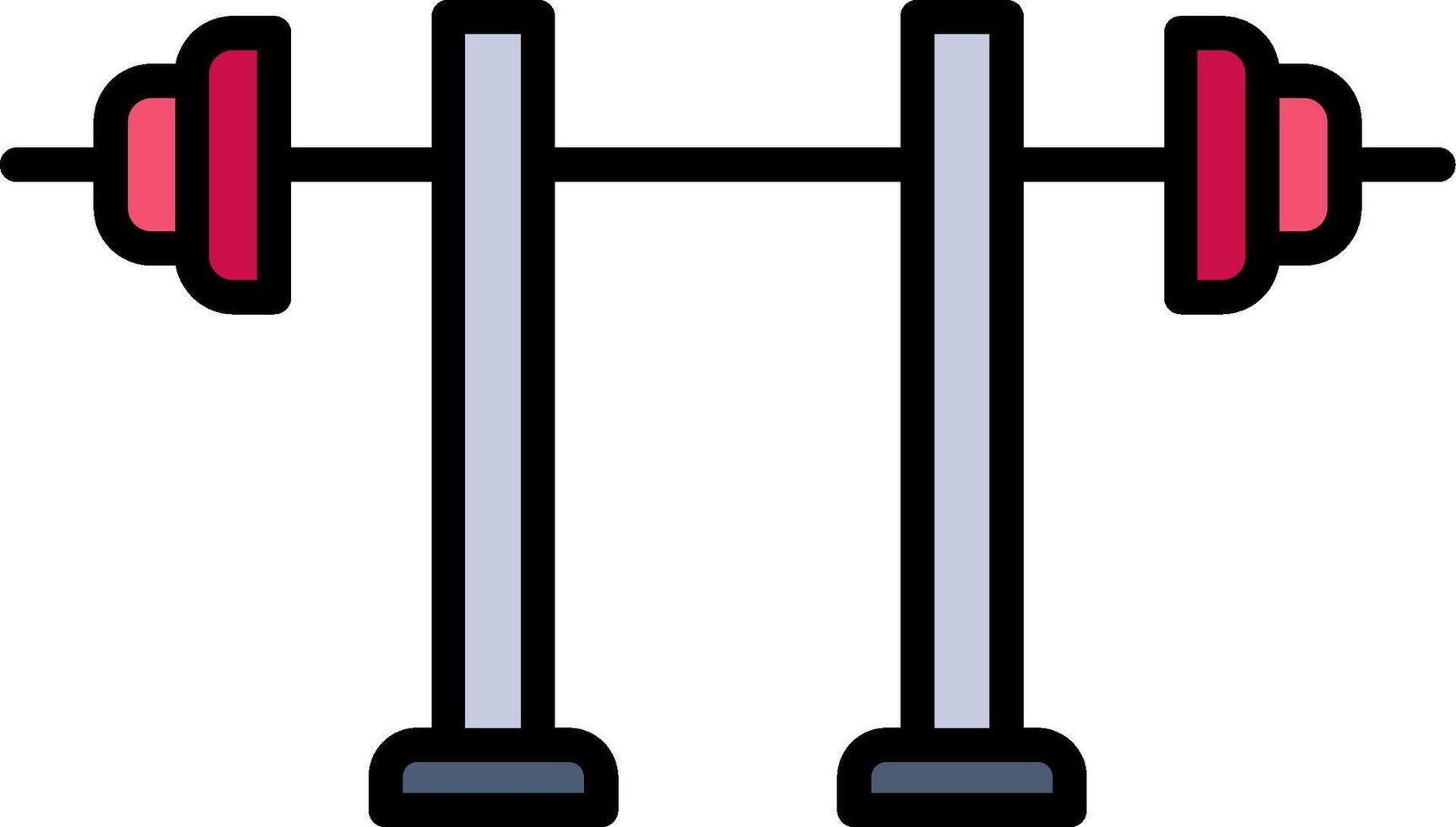 Hocken Linie gefüllt Symbol vektor