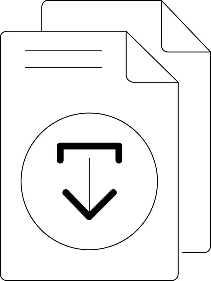 Liniensymbol herunterladen vektor