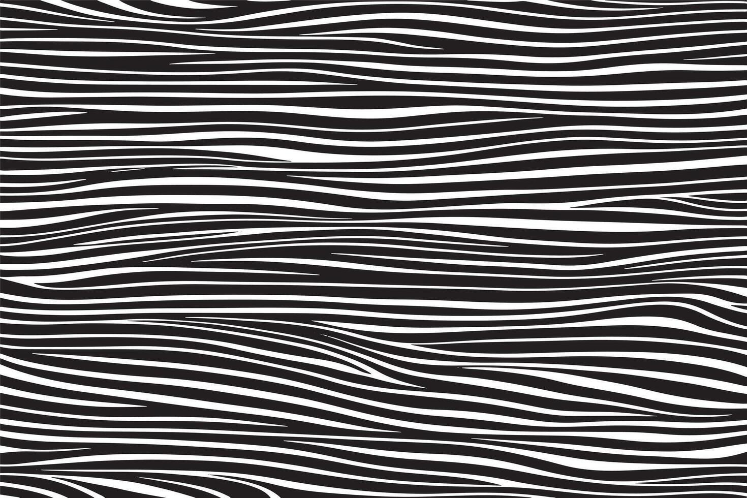 hohe Auflösung schwarz und Weiß wellig Zebra drucken Illustration Hintergrund Textur vektor