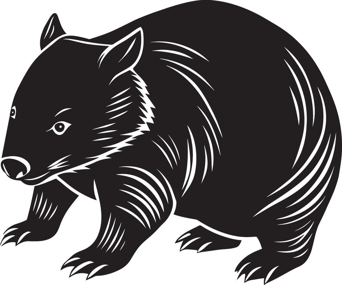 tasmaniska jäkel. illustration vektor