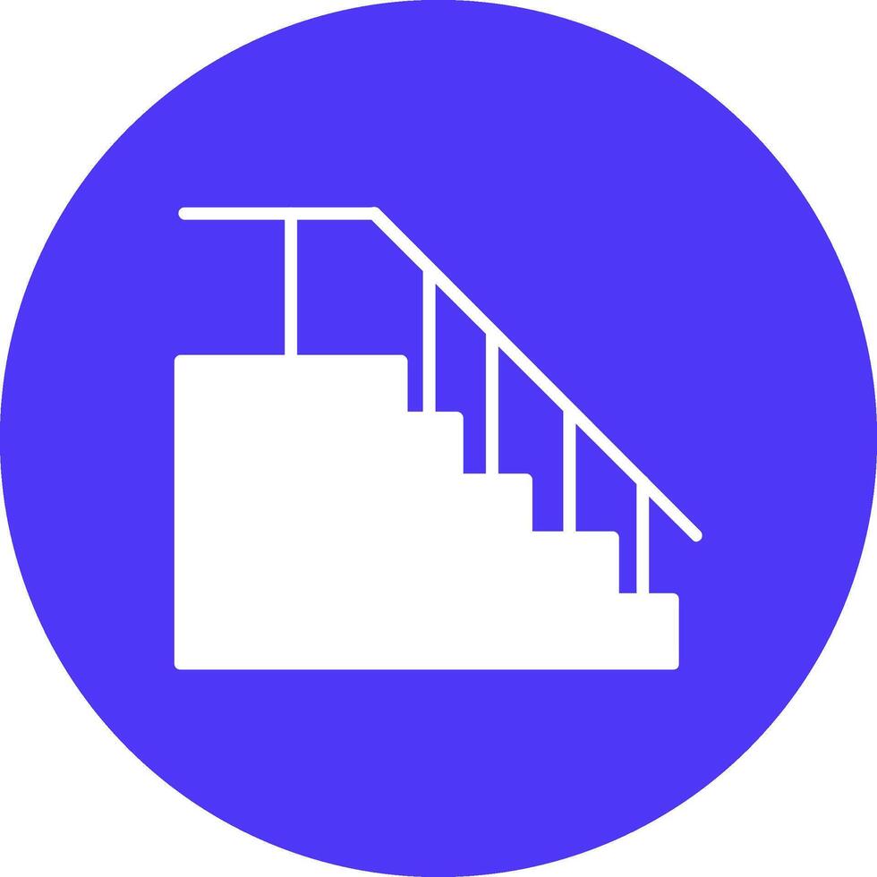 Treppe Glyphe multi Kreis Symbol vektor