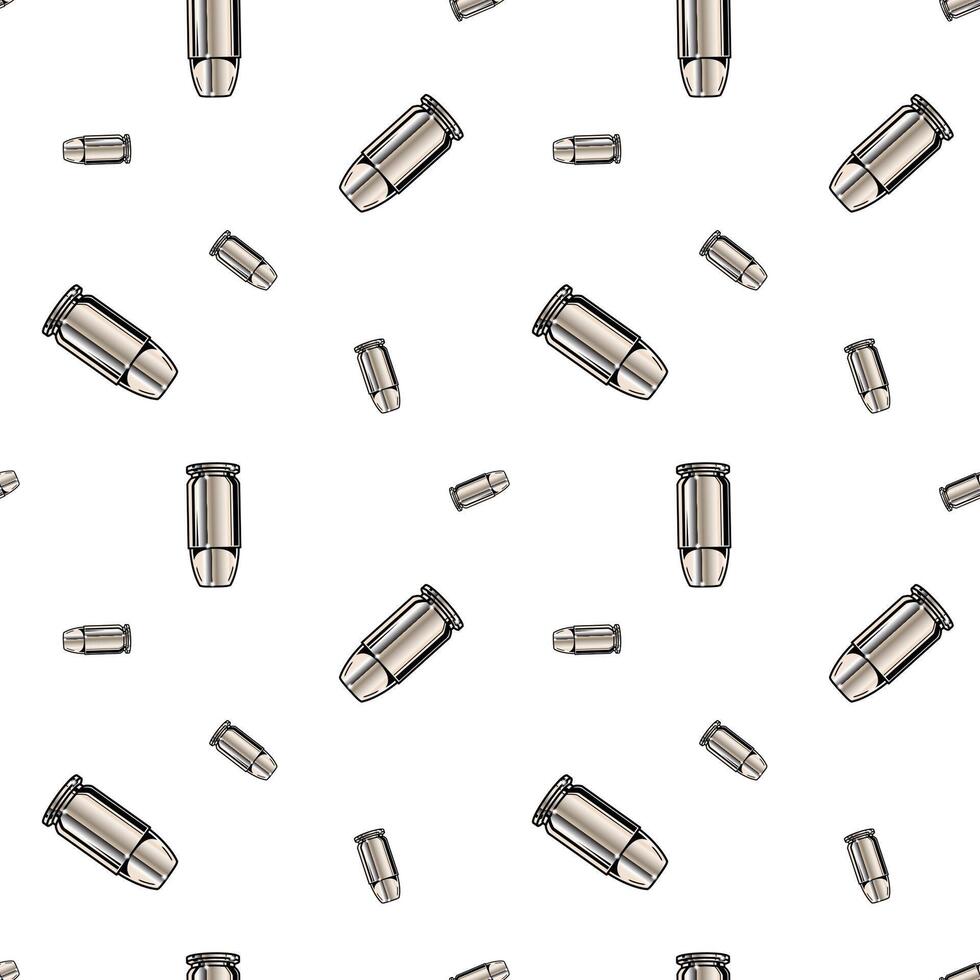 metallisch Chrom Kugeln Muster. nahtlos Hintergrund Design. vektor