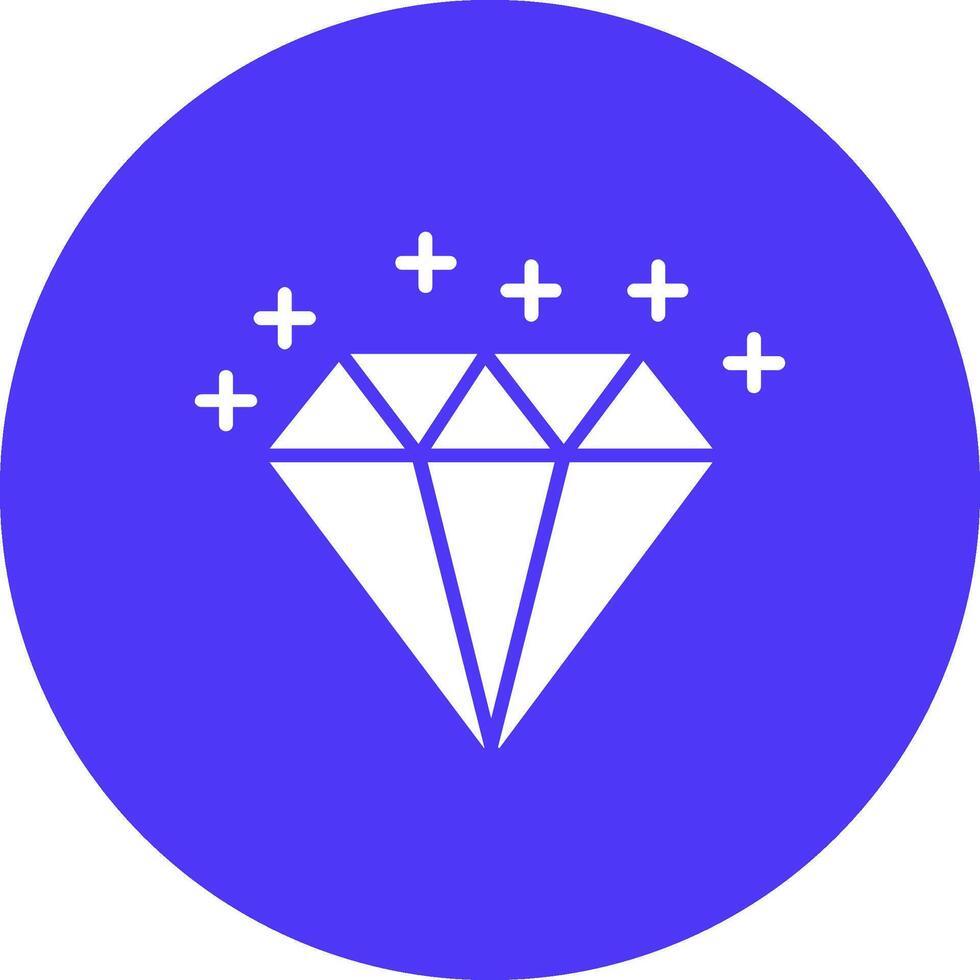 Diamant Glyphe multi Kreis Symbol vektor