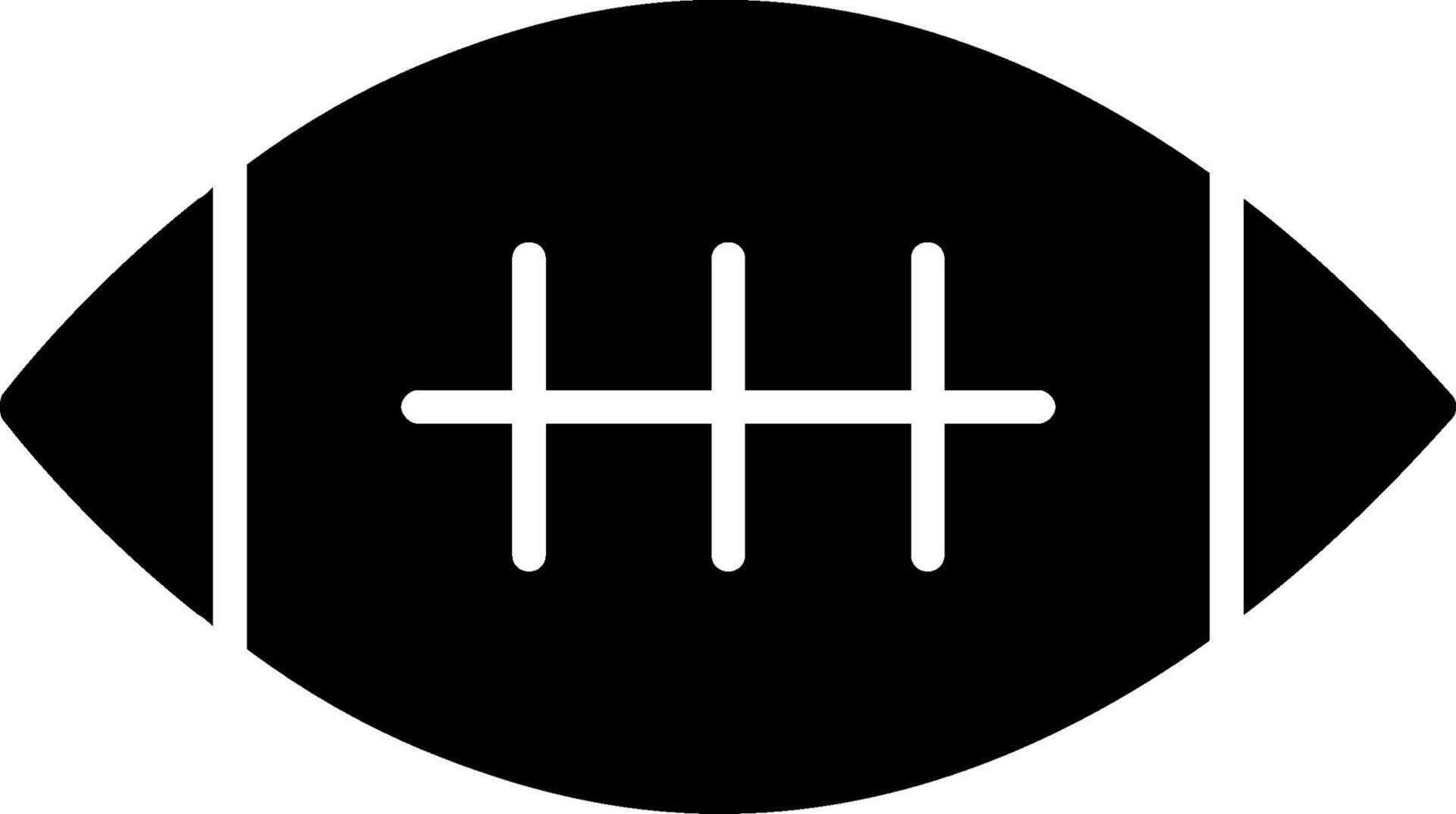 Fußball-Glyphe-Symbol vektor