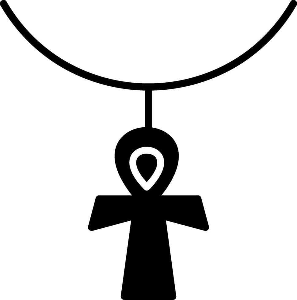 ankh Glyphe Symbol Design vektor