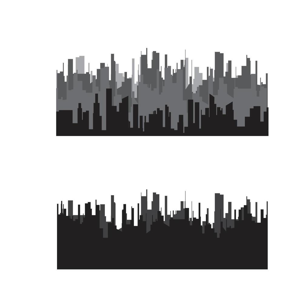 Set Immobilien- und Wohngebäude-Logo-Icons-Vorlage vektor