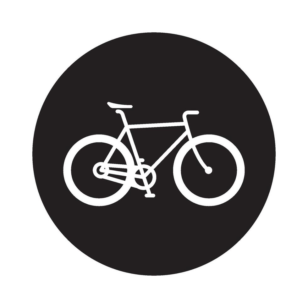 Fahrrad Symbol Design vektor