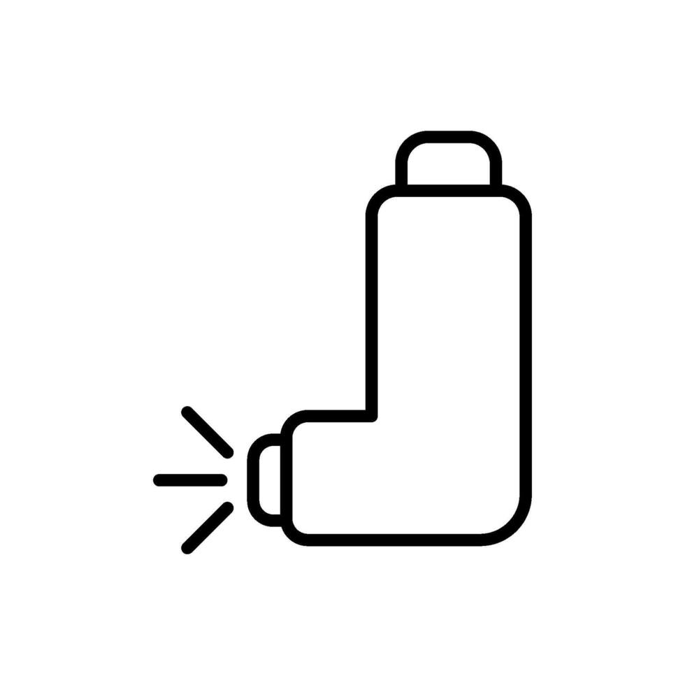 Inhalator Symbol Design Vorlagen einfach und modern Konzept vektor