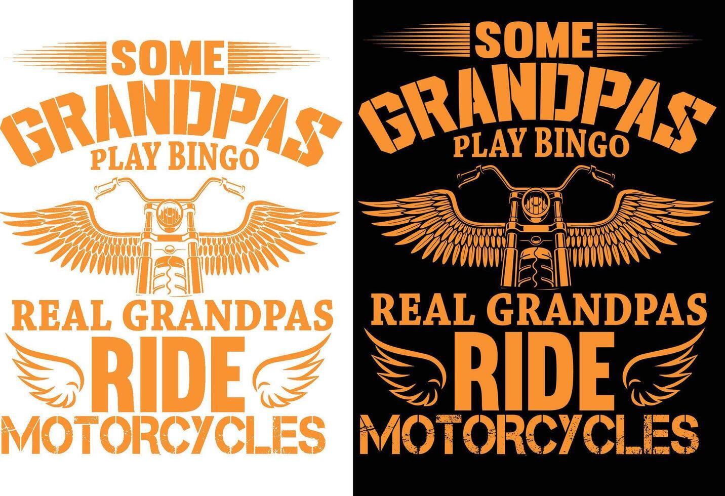 Motorrad-T-Shirt-Design vektor