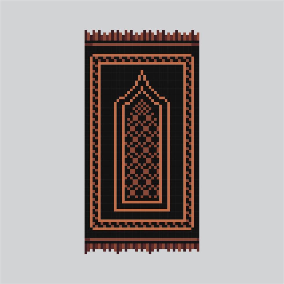 Pixel Kunst Illustration Arabisch Teppich. pixelig Arabisch Teppich. arabisch Teppich Teppich Obst pixelig zum das Pixel Kunst Spiel und Symbol zum Webseite und Spiel. alt Schule retro. vektor