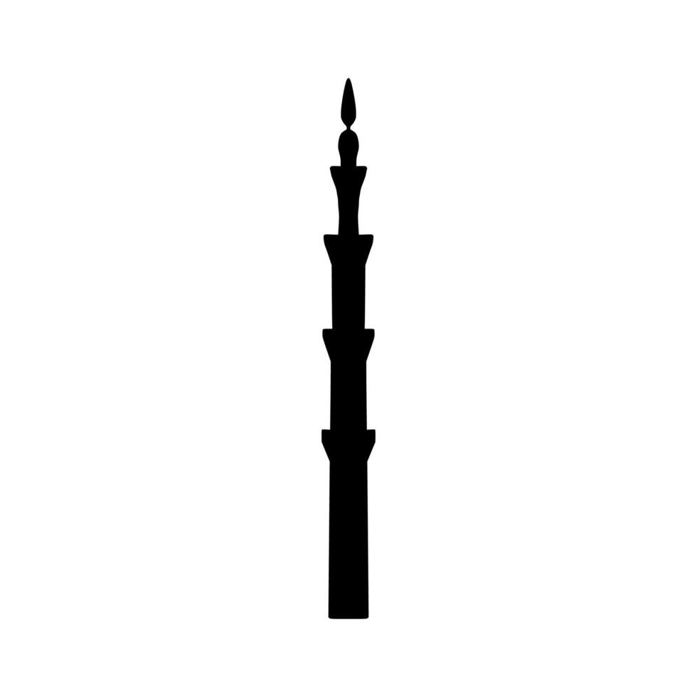 illustration av en moské torn vektor