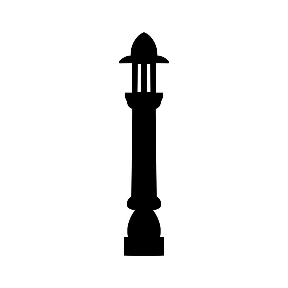 Illustration von ein Moschee Turm vektor