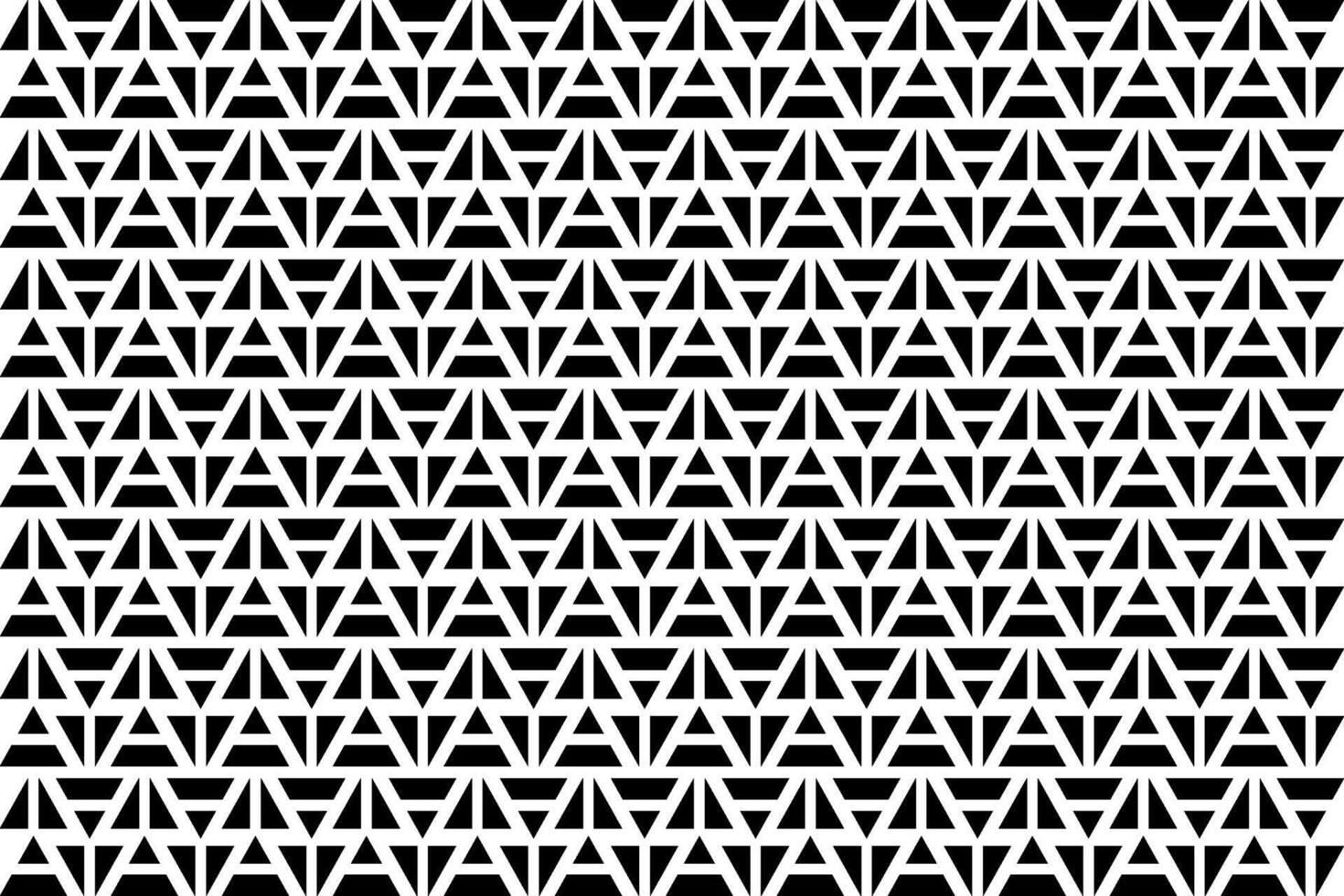 abstrakt nahtlos wiederholen Muster. schwarz und Weiß nahtlos geometrisch Textil- Muster. abstrakt Mosaik Fliese Hintergrund Dekor. vektor