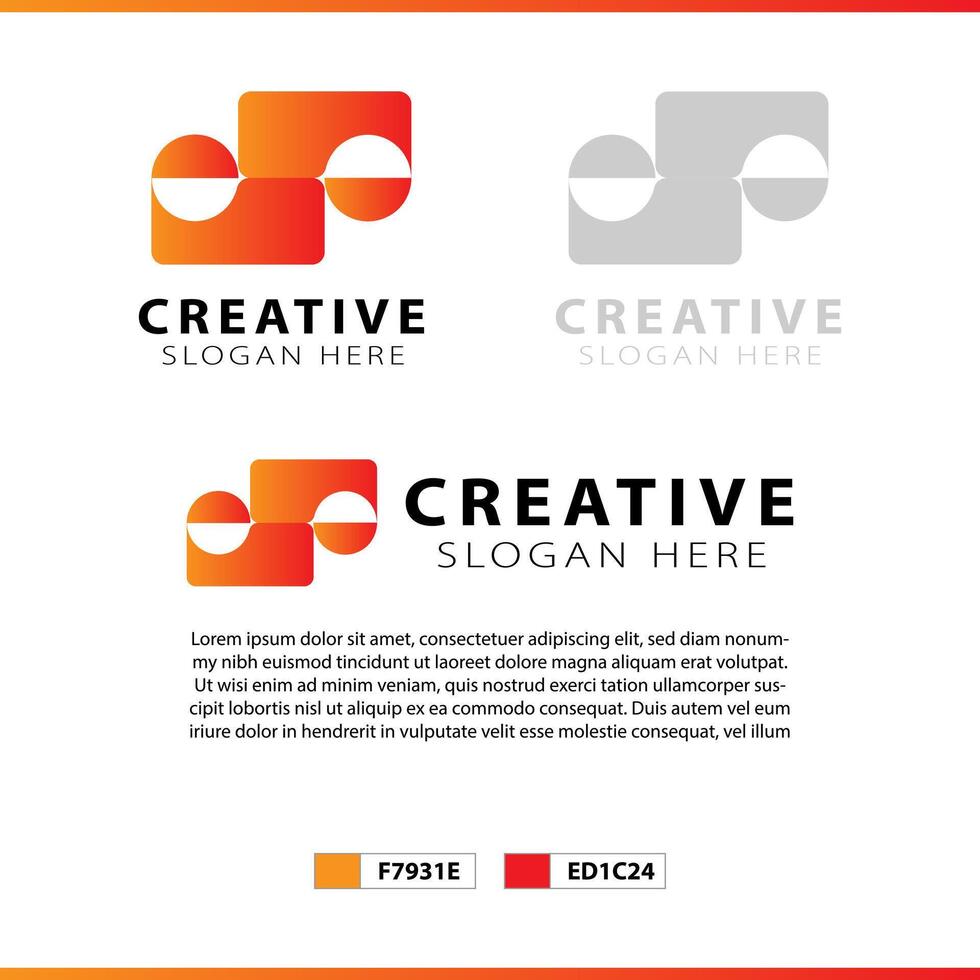 abstrakt Logo und Geschäft branding Vorlage Designs Inspiration auf Weiß Hintergrund vektor