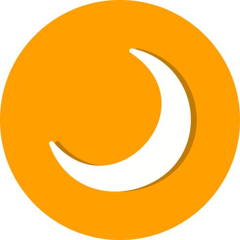 Vektor Crescent Moon Icon