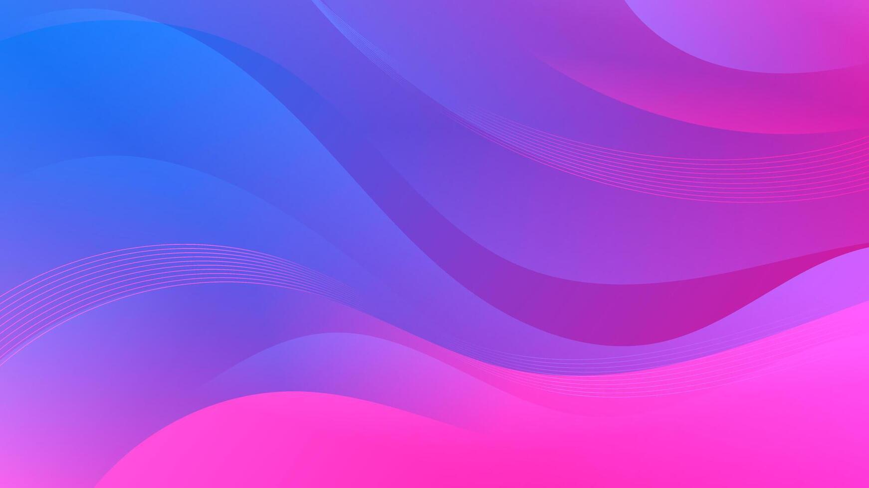 violett Blau Farbtöne im abstrakt Hintergrund mit Welle Muster. abwechslungsreich Verwendungszweck zum Webseiten, Flyer, Poster, und Digital Kunst vektor