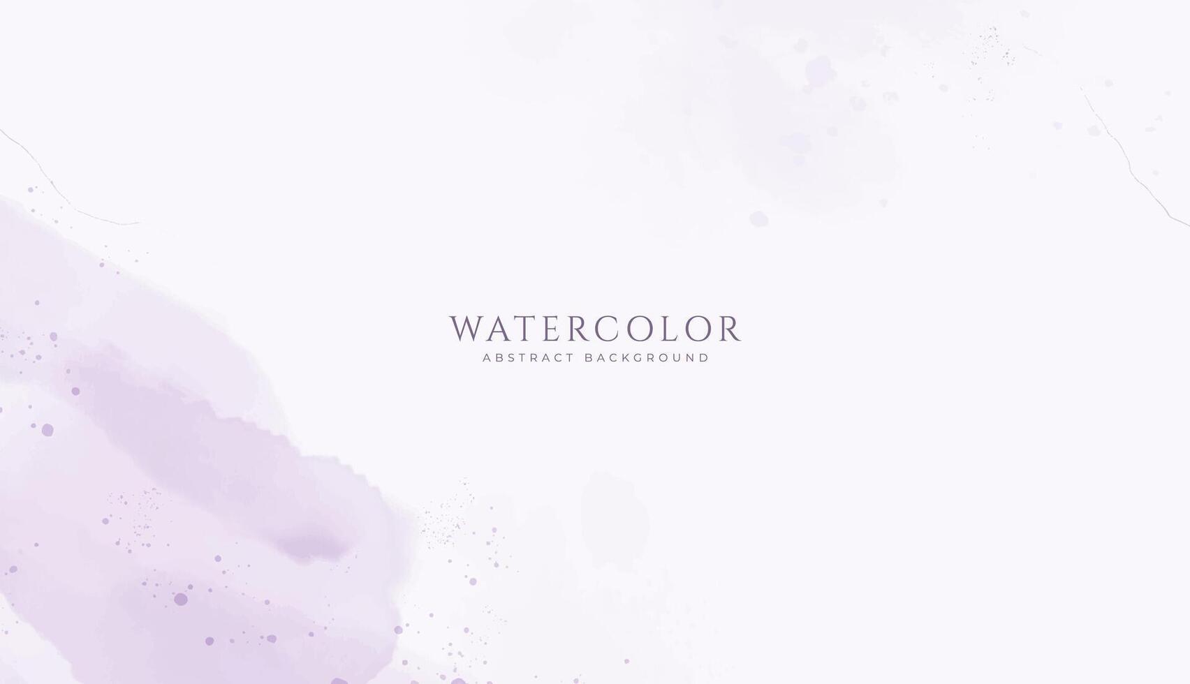 abstrakt horisontell vattenfärg bakgrund. neutral lila rosa vit färgad tömma Plats bakgrund illustration vektor