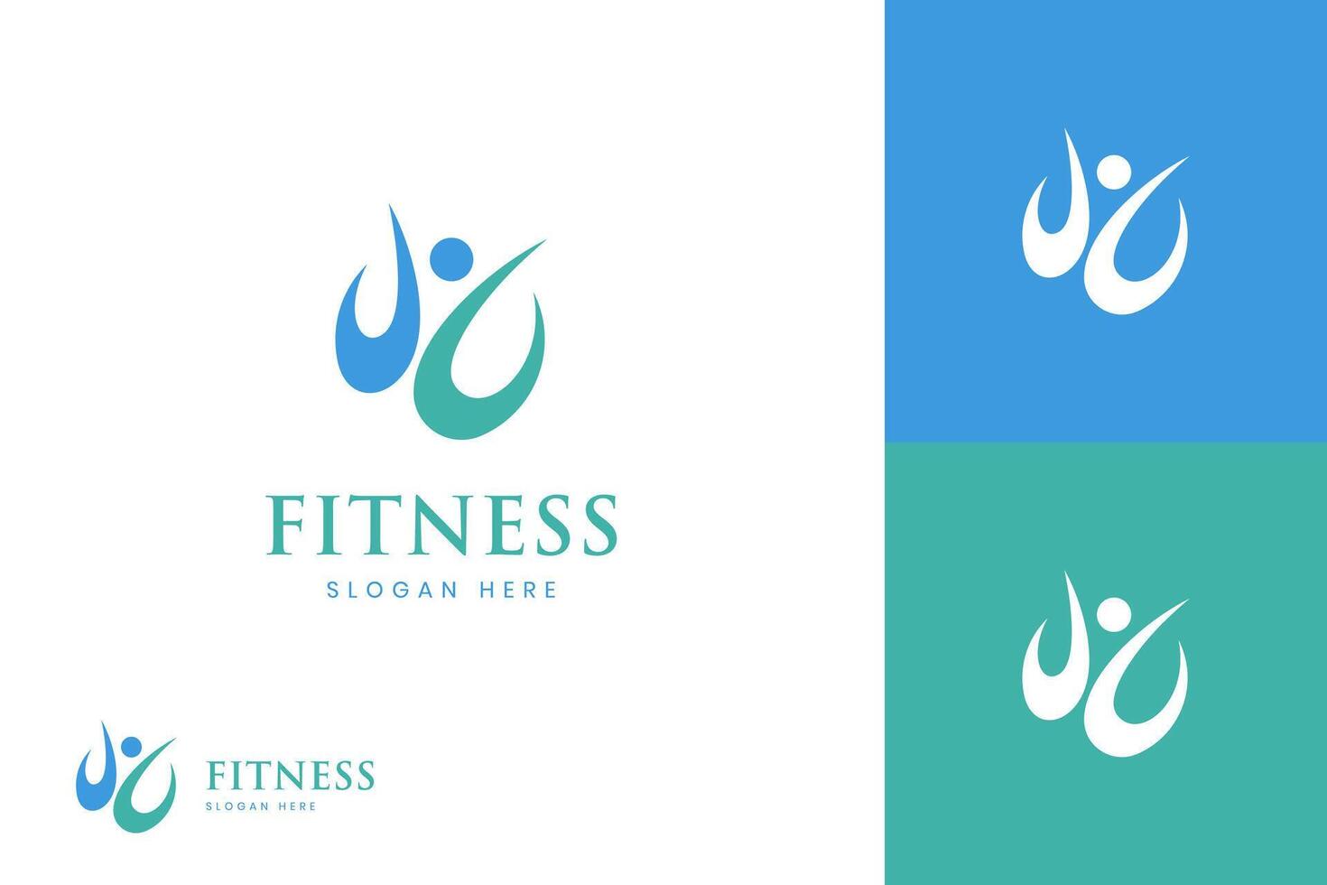 Gesundheit Leben Menschen Logo Symbol Design. mit runden glücklich Person Grafik Symbol zum Fitness, Gesundheit Leben Logo Symbol vektor