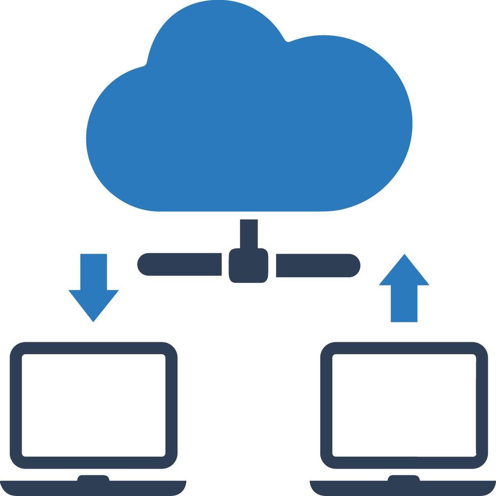 lagring data ikon symbol bild för databas illustration vektor