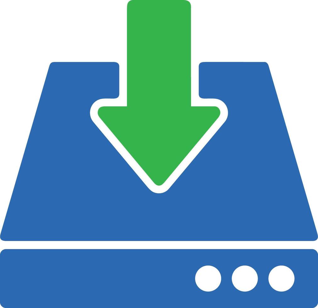 lagring data ikon symbol bild för databas illustration vektor