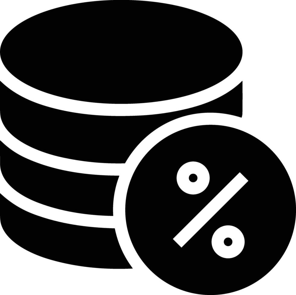 lagring data ikon symbol bild för databas illustration vektor