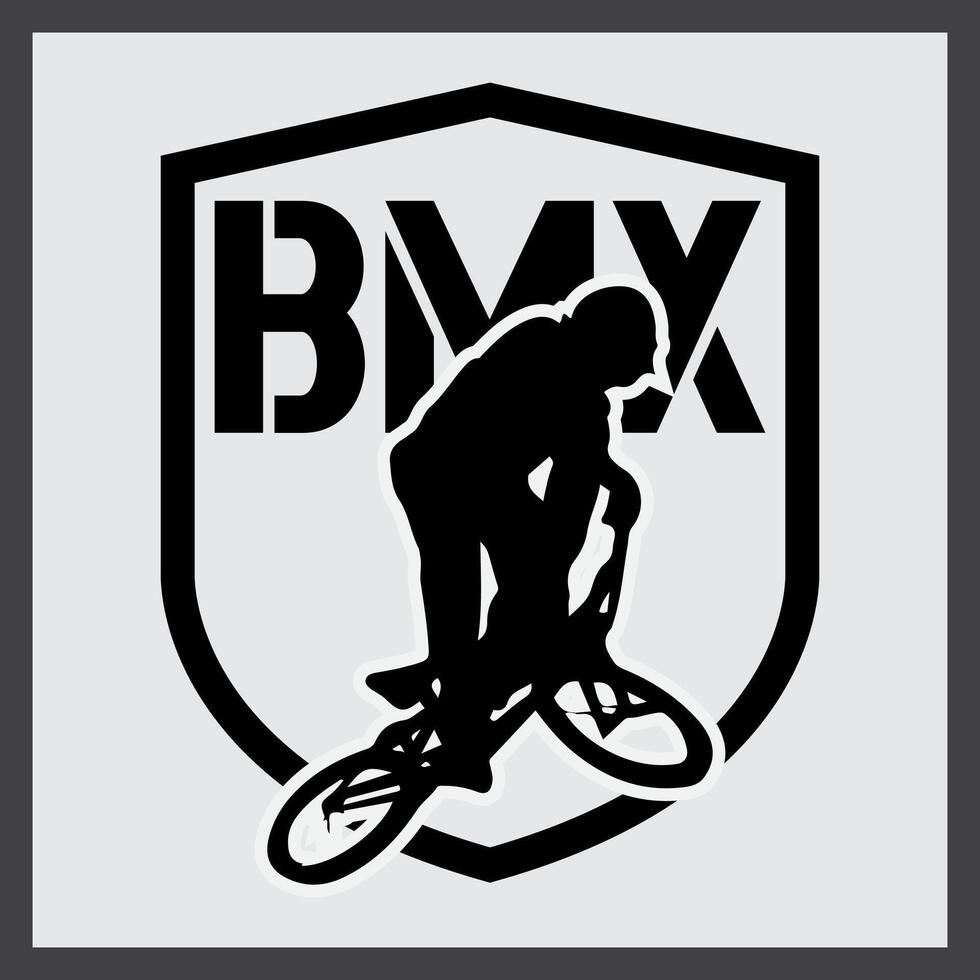cykel logotyp mall design. detaljerad cykel logotyp mall. vektor